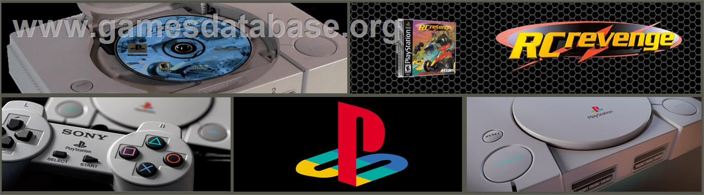 RC Revenge - Sony Playstation - Artwork - Marquee