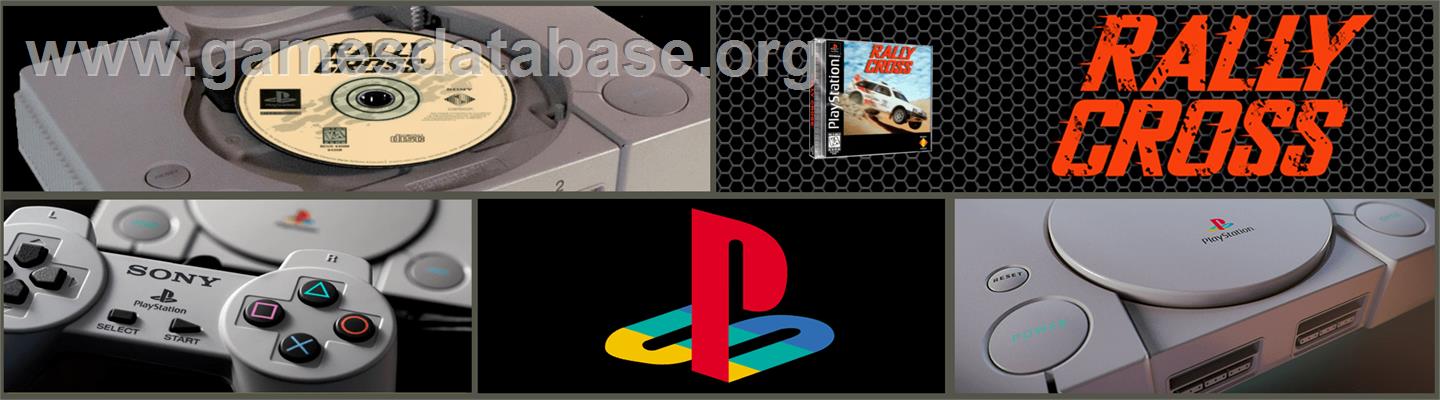 Rally Cross - Sony Playstation - Artwork - Marquee