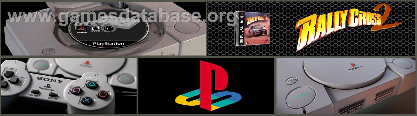 Rally Cross 2 - Sony Playstation - Artwork - Marquee
