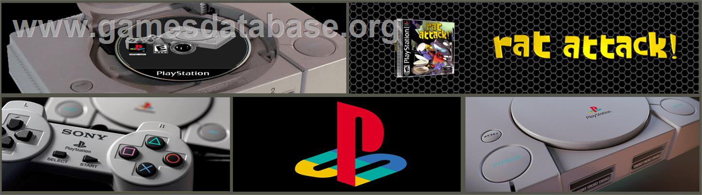 Rat Attack - Sony Playstation - Artwork - Marquee