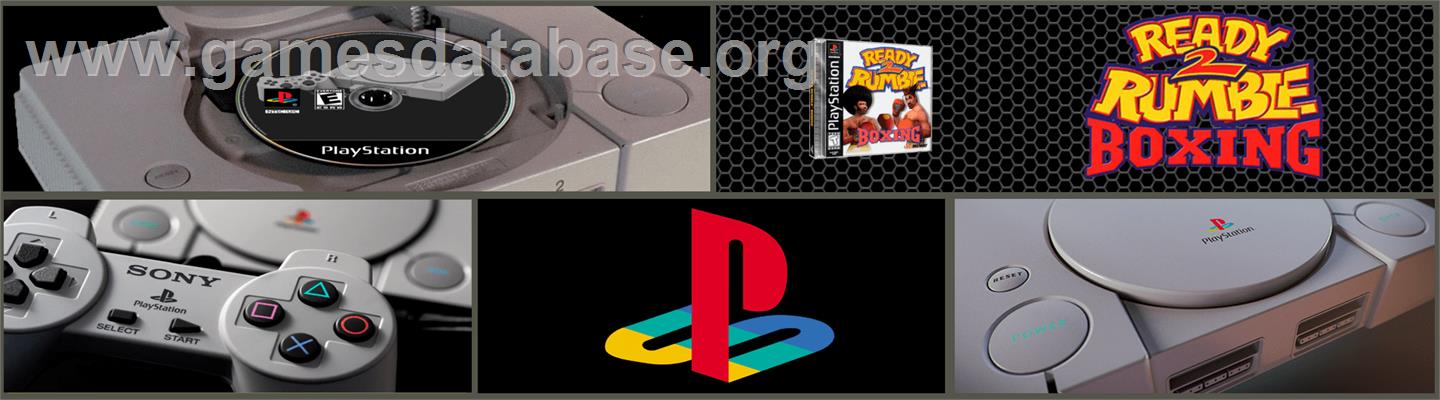 Ready 2 Rumble Boxing - Sony Playstation - Artwork - Marquee