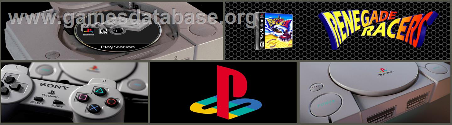 Renegade Racers - Sony Playstation - Artwork - Marquee
