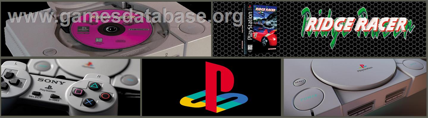 Ridge Racer - Sony Playstation - Artwork - Marquee