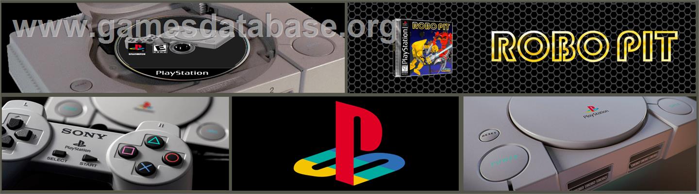 Robo Pit - Sony Playstation - Artwork - Marquee