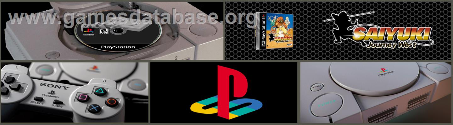 Saiyuki: Journey West - Sony Playstation - Artwork - Marquee
