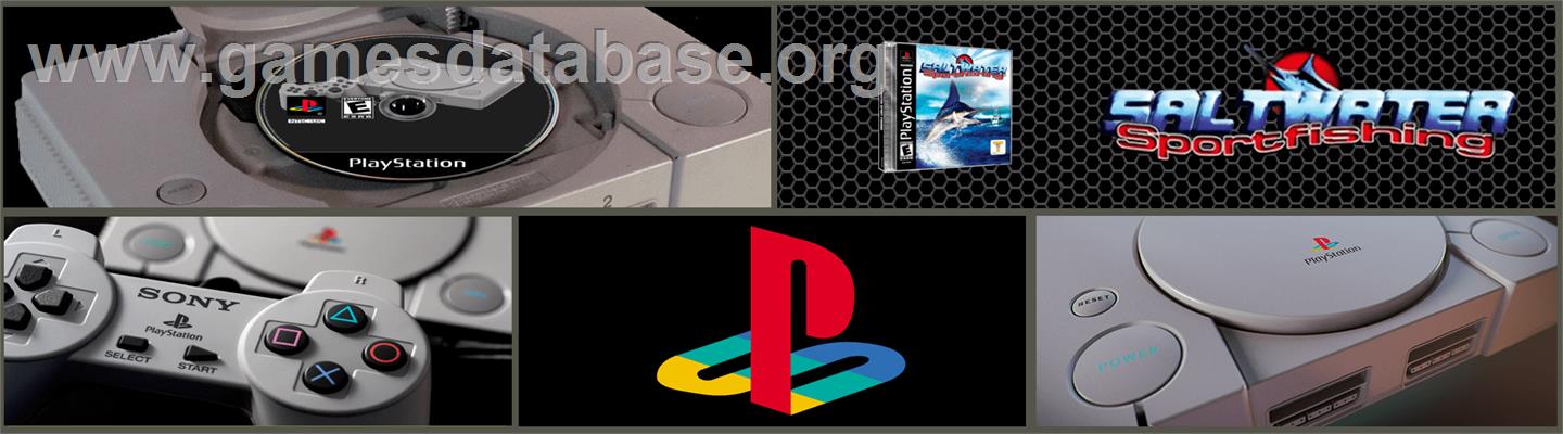 Saltwater Sportfishing - Sony Playstation - Artwork - Marquee