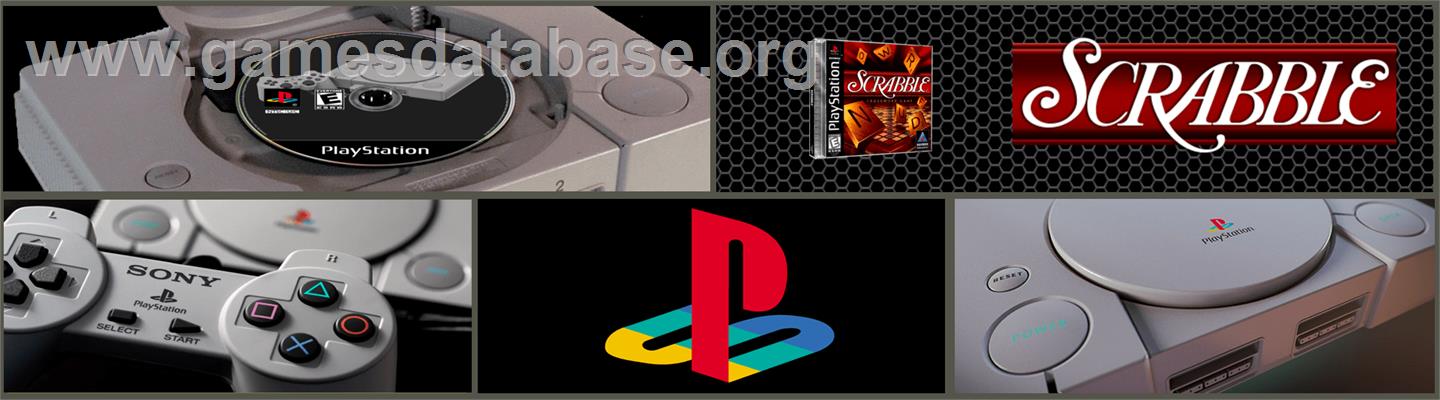 Scrabble - Sony Playstation - Artwork - Marquee