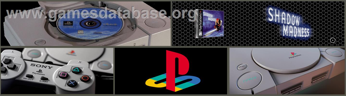 Shadow Madness - Sony Playstation - Artwork - Marquee