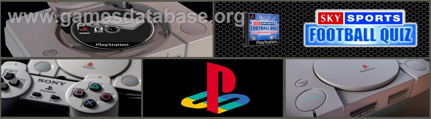 Sky Sports Football Quiz - Sony Playstation - Artwork - Marquee