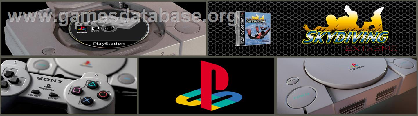 Skydiving Extreme - Sony Playstation - Artwork - Marquee