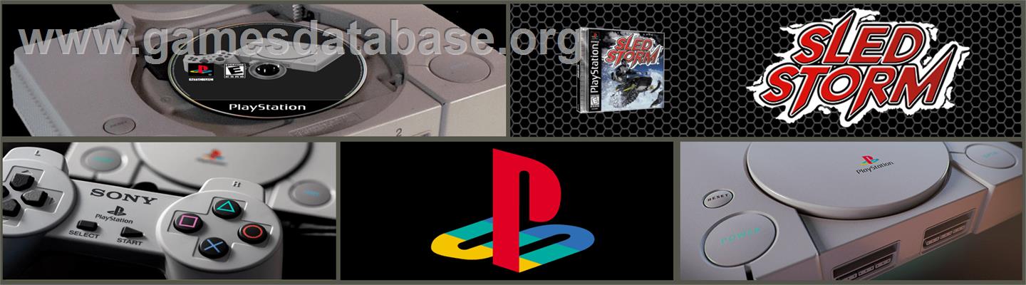 Sled Storm - Sony Playstation - Artwork - Marquee