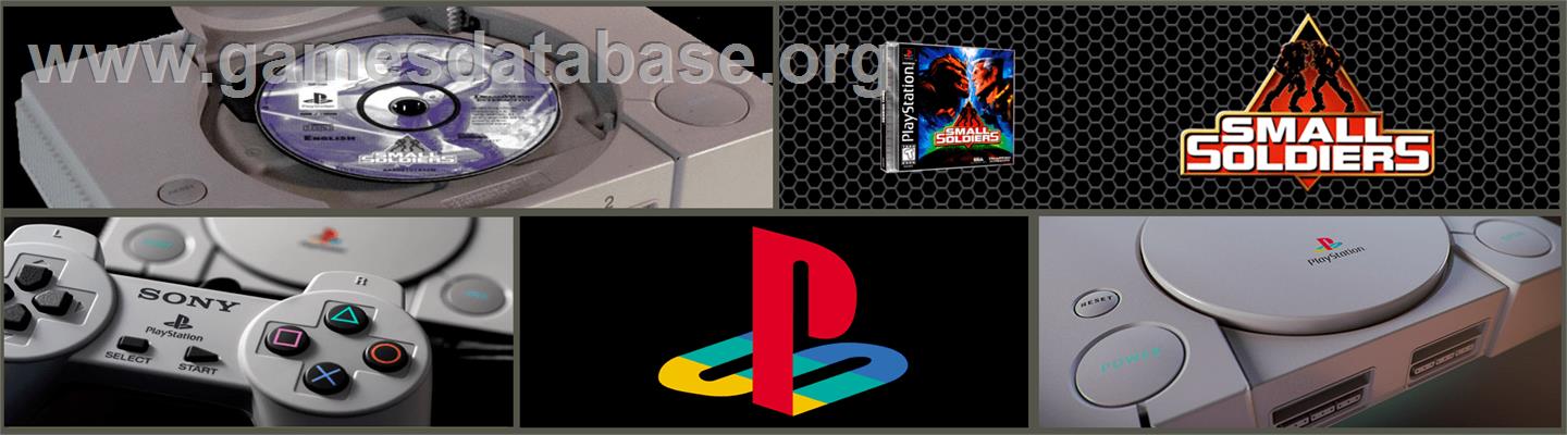 Small Soldiers - Sony Playstation - Artwork - Marquee