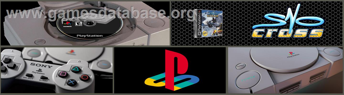 Sno-Cross Championship Racing - Sony Playstation - Artwork - Marquee