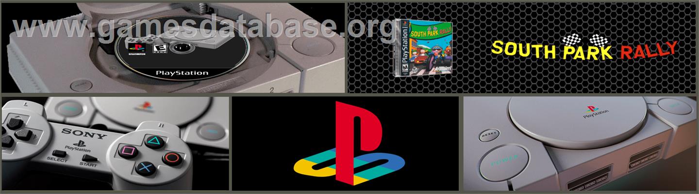 South Park Rally - Sony Playstation - Artwork - Marquee