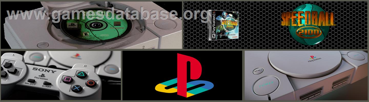 Speedball 2100 - Sony Playstation - Artwork - Marquee