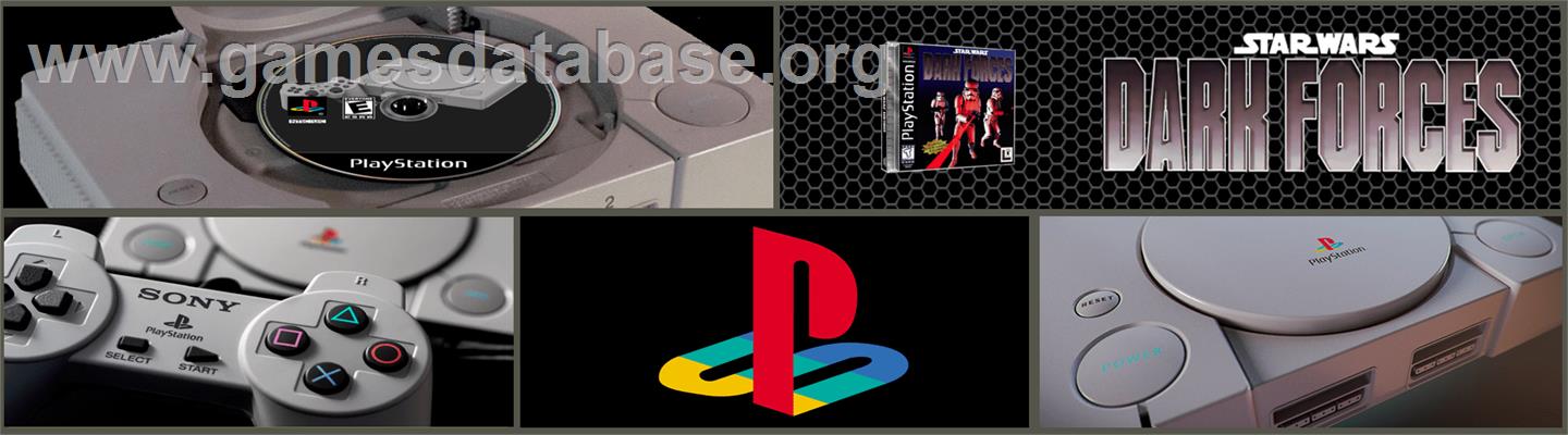 Star Wars: Dark Forces - Sony Playstation - Artwork - Marquee