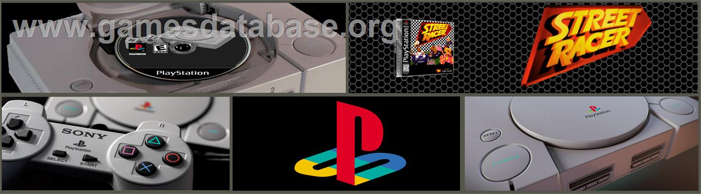 Street Racer - Sony Playstation - Artwork - Marquee
