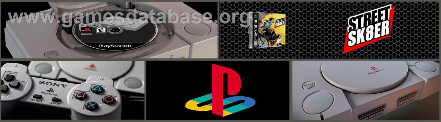 Street Sk8er - Sony Playstation - Artwork - Marquee