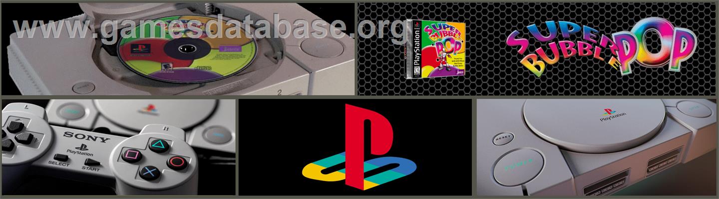 Super Bubble Pop - Sony Playstation - Artwork - Marquee