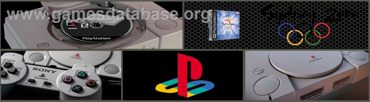 Sydney 2000 - Sony Playstation - Artwork - Marquee