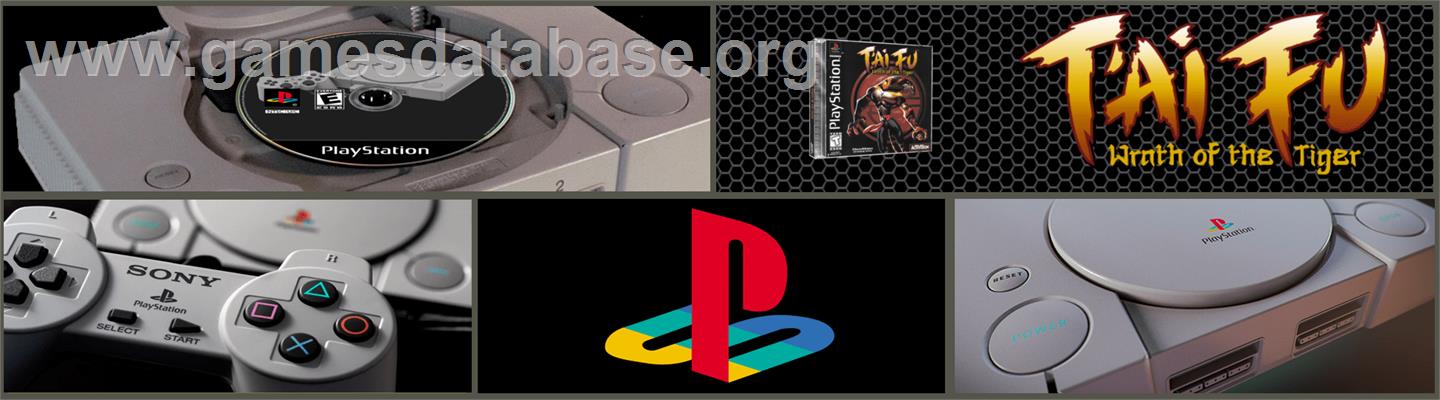 T'ai Fu: Wrath of the Tiger - Sony Playstation - Artwork - Marquee