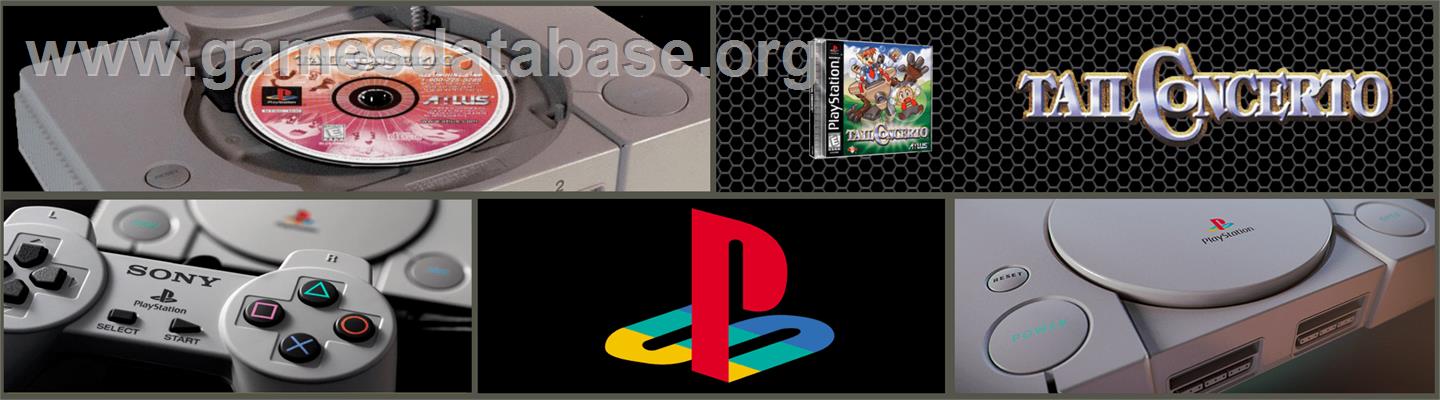 Tail Concerto - Sony Playstation - Artwork - Marquee