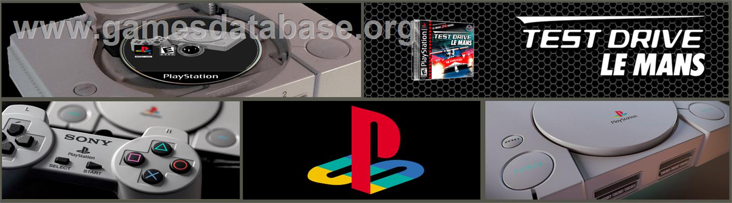 Test Drive: Le Mans - Sony Playstation - Artwork - Marquee