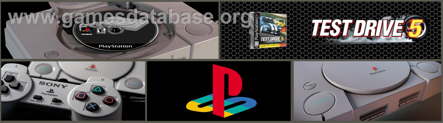 Test Drive 5 - Sony Playstation - Artwork - Marquee