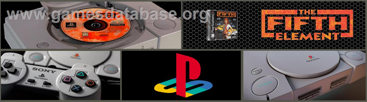 The Fifth Element - Sony Playstation - Artwork - Marquee