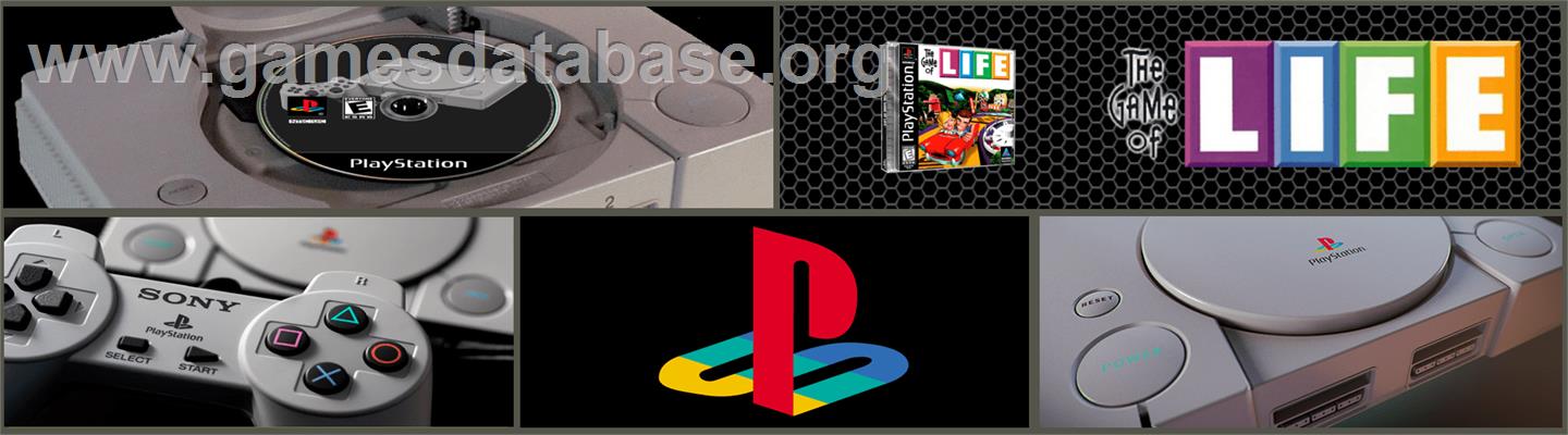 The Game of Life - Sony Playstation - Artwork - Marquee