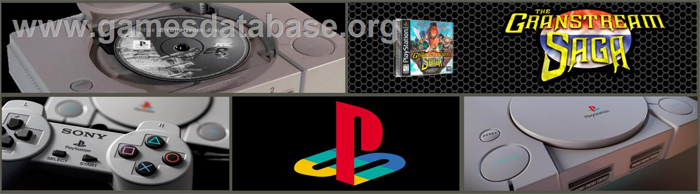 The Granstream Saga - Sony Playstation - Artwork - Marquee