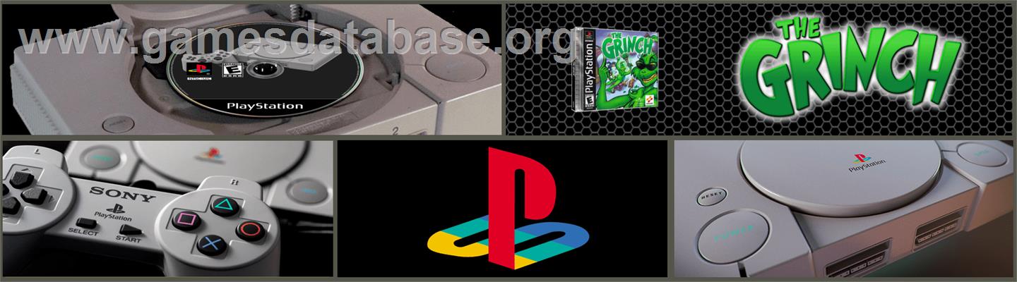 The Grinch - Sony Playstation - Artwork - Marquee