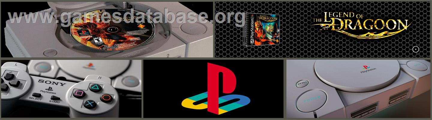 The Legend of Dragoon - Sony Playstation - Artwork - Marquee