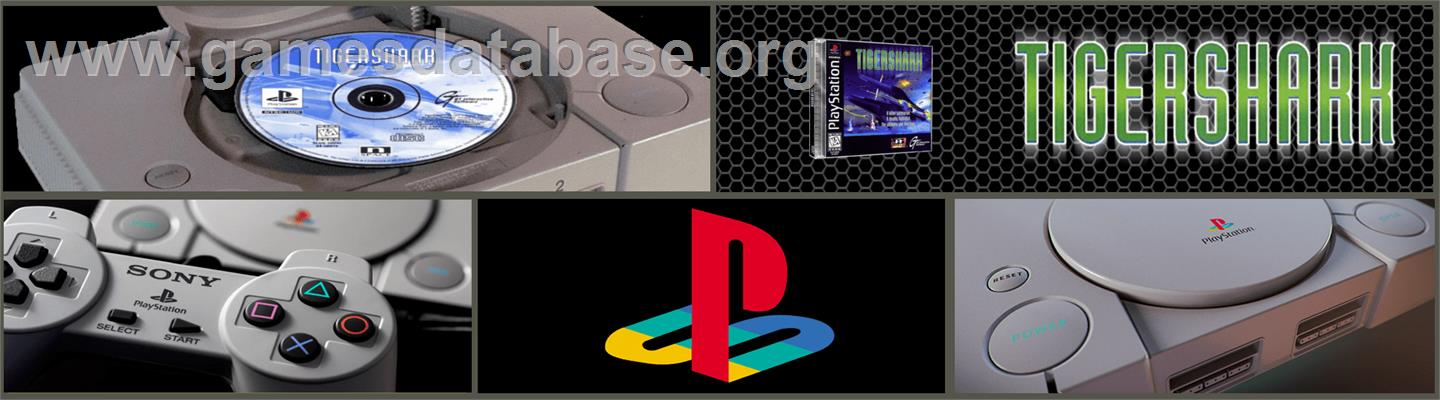 Tigershark - Sony Playstation - Artwork - Marquee