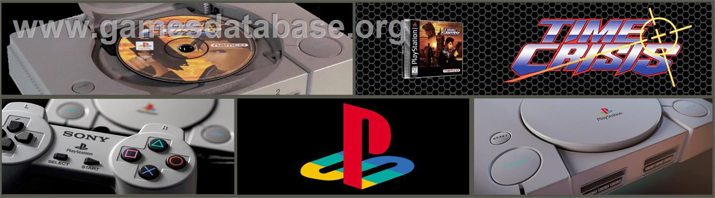 Time Crisis: Project Titan - Sony Playstation - Artwork - Marquee