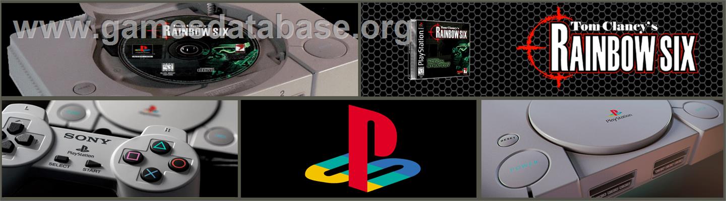 Tom Clancy's Rainbow Six / Tom Clancy's Rainbow Six: Rogue Spear - Sony Playstation - Artwork - Marquee