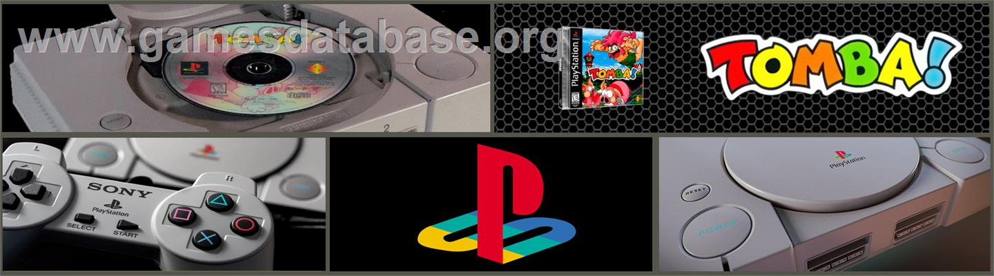 Tomba! - Sony Playstation - Artwork - Marquee