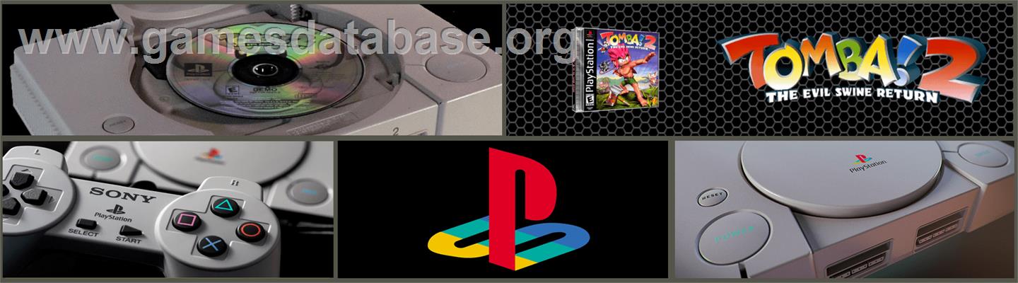 Tomba! 2: The Evil Swine Return - Sony Playstation - Artwork - Marquee