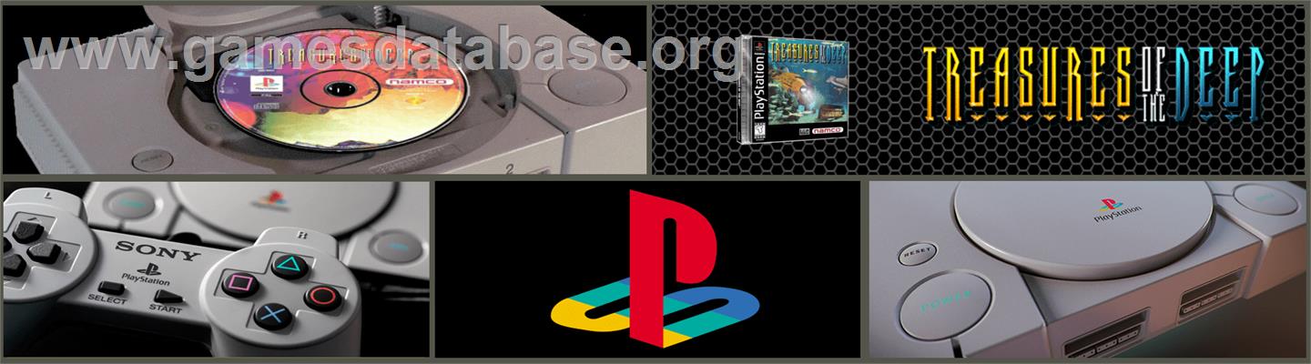 Treasures of the Deep - Sony Playstation - Artwork - Marquee