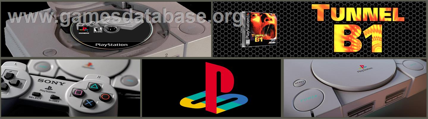 Tunnel B1 - Sony Playstation - Artwork - Marquee