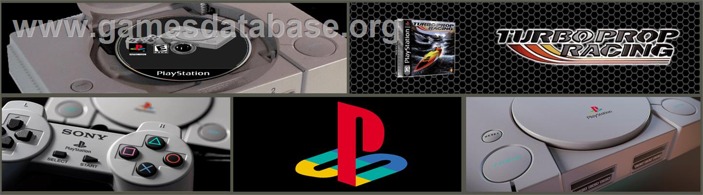 Turbo Prop Racing - Sony Playstation - Artwork - Marquee