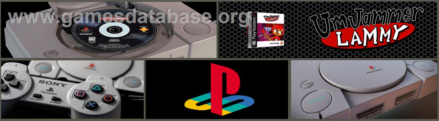 Um Jammer Lammy - Sony Playstation - Artwork - Marquee