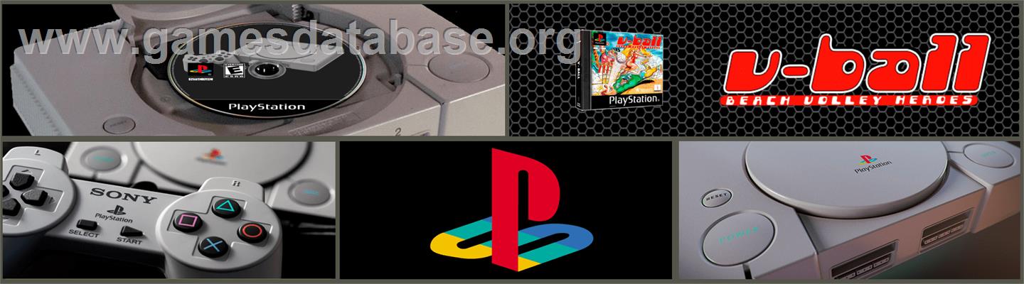 V-Ball: Beach Volley Heroes - Sony Playstation - Artwork - Marquee