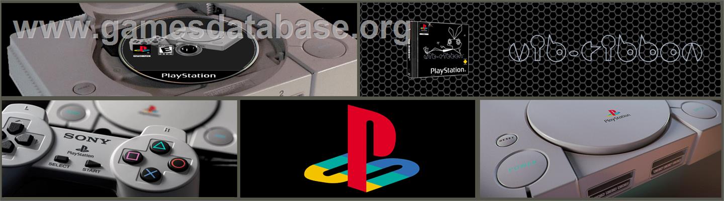Vib Ribbon - Sony Playstation - Artwork - Marquee