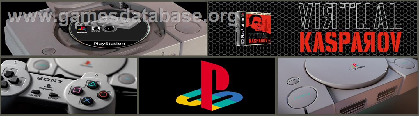 Virtual Kasparov - Sony Playstation - Artwork - Marquee
