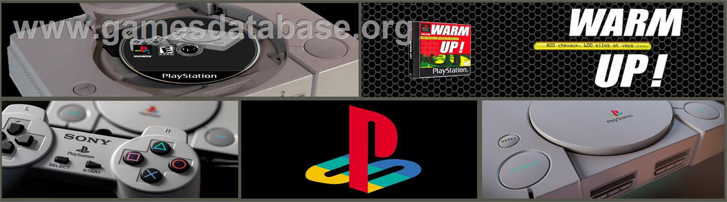 Warm Up! - Sony Playstation - Artwork - Marquee