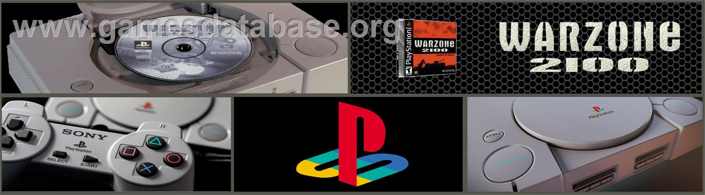 Warzone 2100 - Sony Playstation - Artwork - Marquee