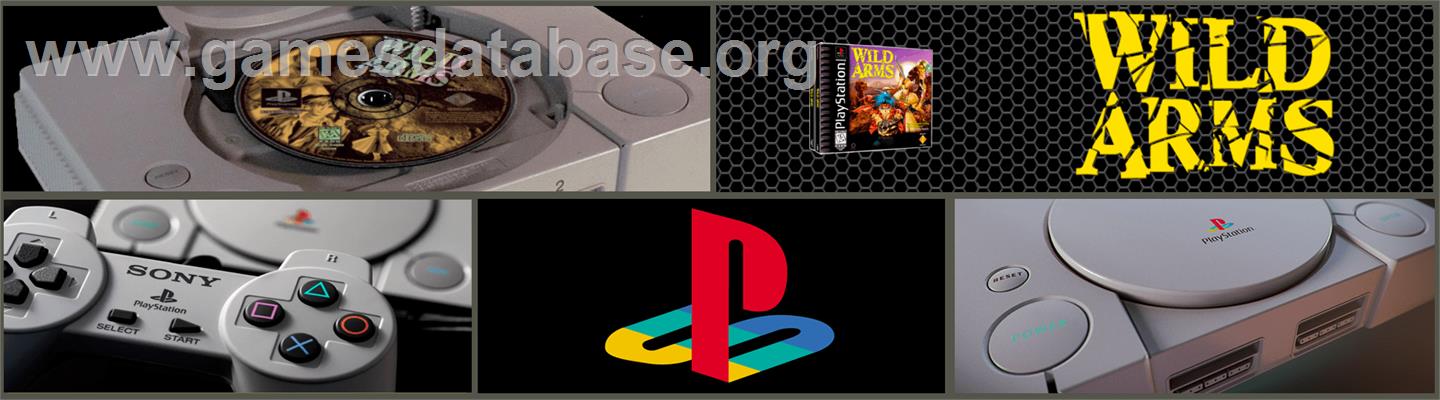 Wild Arms - Sony Playstation - Artwork - Marquee