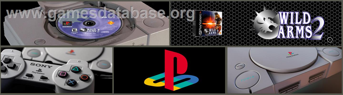 Wild Arms 2 - Sony Playstation - Artwork - Marquee