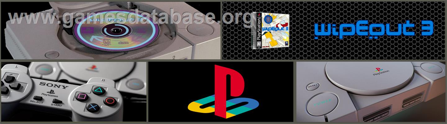 Wipeout 3: Special Edition - Sony Playstation - Artwork - Marquee